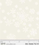 White on White - Snowflakes - RAM6 722 W