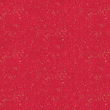 Cosy Christmas - Textured Metallic Gold - Red