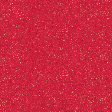 Cosy Christmas - Textured Metallic Gold - Red