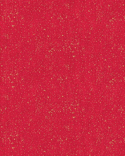 Cosy Christmas - Textured Metallic Gold - Red