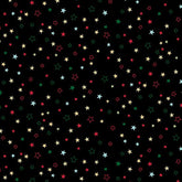 Cosy Christmas - Stars - Black