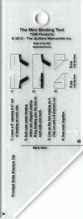 The Mini Binding Tool Template Ruler