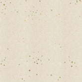 Cotton+Steel Basics - Freckles - Twinkle Unbleached Metallic Fabric