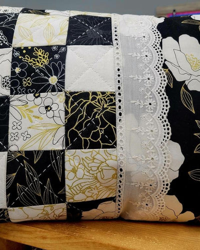 Romantic Patchwork Pillow